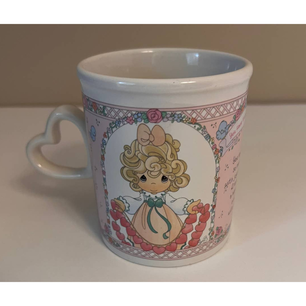 Precious Moments 'You have touched so many Hearts' Coffee‎ Mug 3 3/4" Tall
